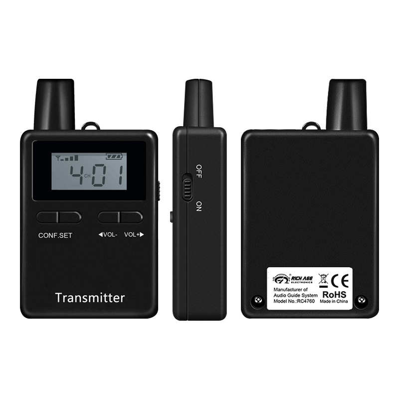 源头工厂讲解器一对多无线导游户外旅游工厂参观导览会议系统设备