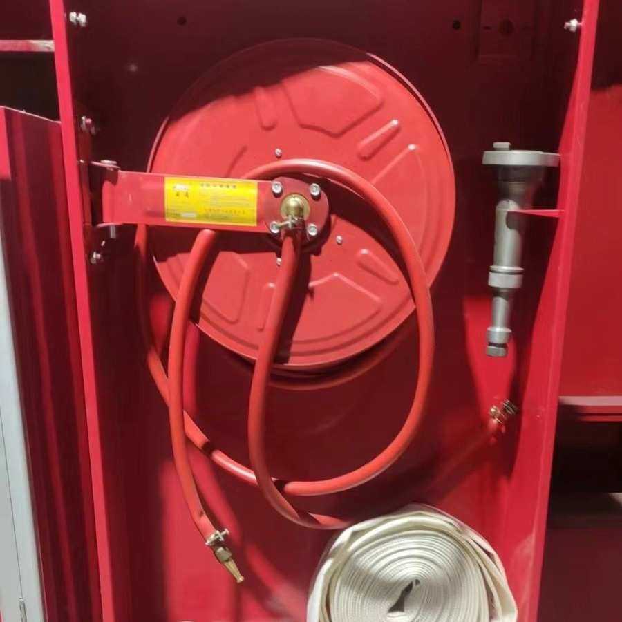 消防轻便箱子框卷带水龙锁新款消火栓盘现货直供厂家消火栓箱门箱