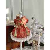 AW秋冬新款 改良旗袍人间沙漠玫瑰宠物狗狗柯基马尔济斯新年 新中式