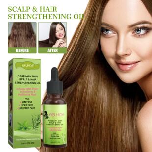 EELHOE Peppermint Hair Nutrient Solution Smooths Dry and Fri