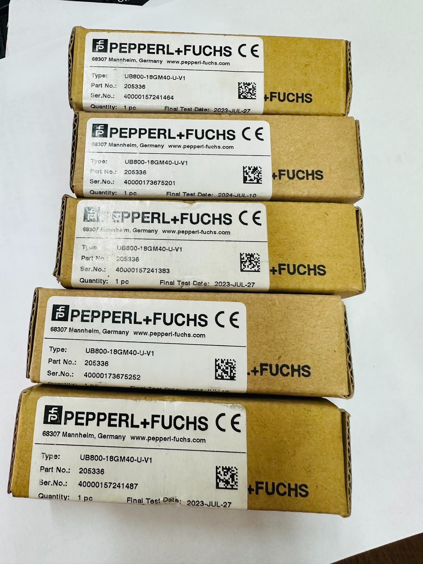 全新原装倍加福 P+F UB800-18GM40-U-V1