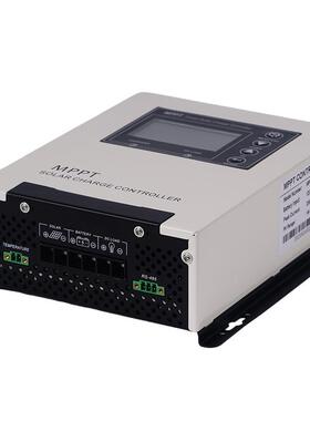 白色太阳能充电控制器MPPT20A智能家电储能控制系统光伏光控电源