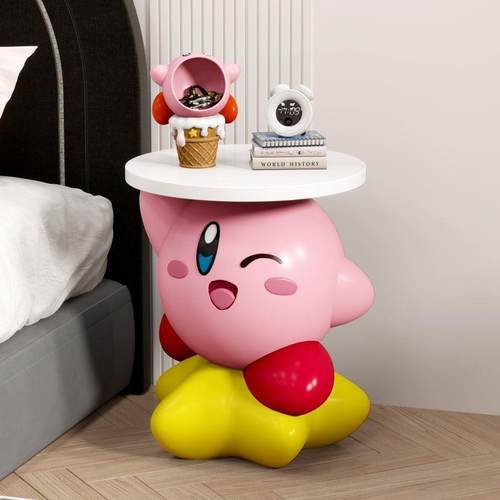 儿室童床头柜你小型家用无品牌/卧2迷025新款创意奶油风边平替茶