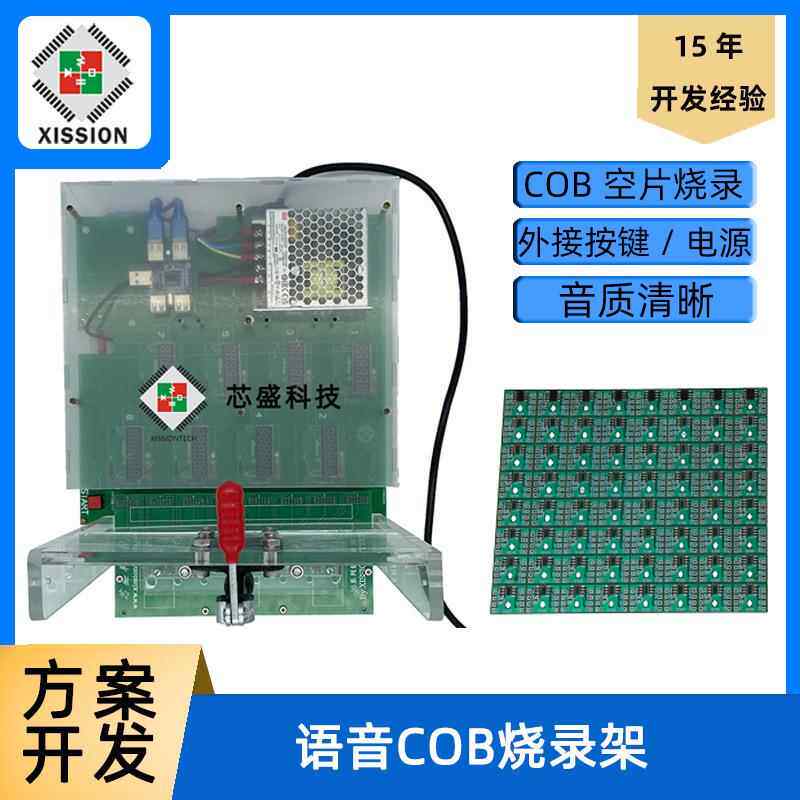 语音芯片COB电路板IC批量脱机离线烧录器工具集成电路程序烧录机