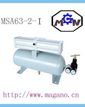 供应空增压器MSA63-2-I 2倍气增压缸 增压阀 热道专用流增压泵