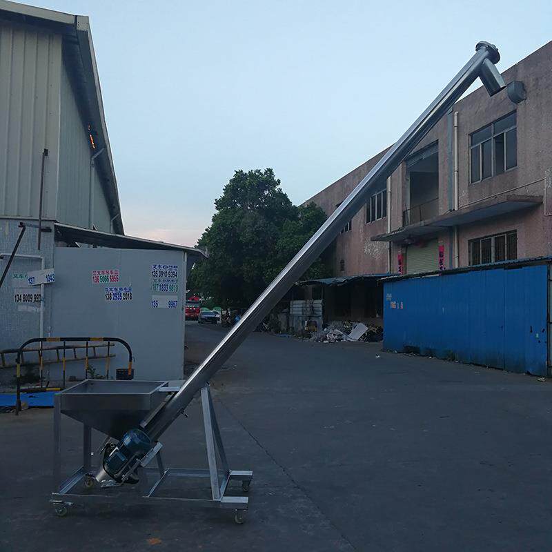 螺旋上料机厂家供应不锈钢管式输送机自动给料螺旋输送机