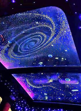 汽车装饰灯车内饰气氛灯满天星空顶棚气氛灯全景天窗星空膜顶改装