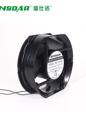 EC17251散热风扇 交流110V/220V 机柜充电桩散热器pwm调速风机