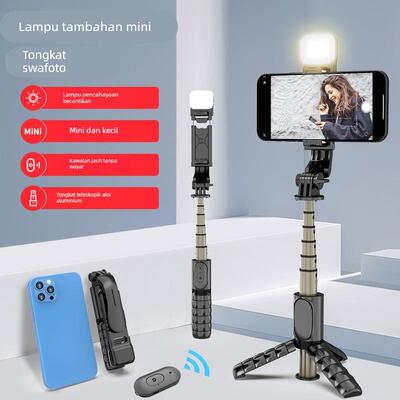 Handheld Gimbal Stabilizer Mini Selfie Stick Tripod with