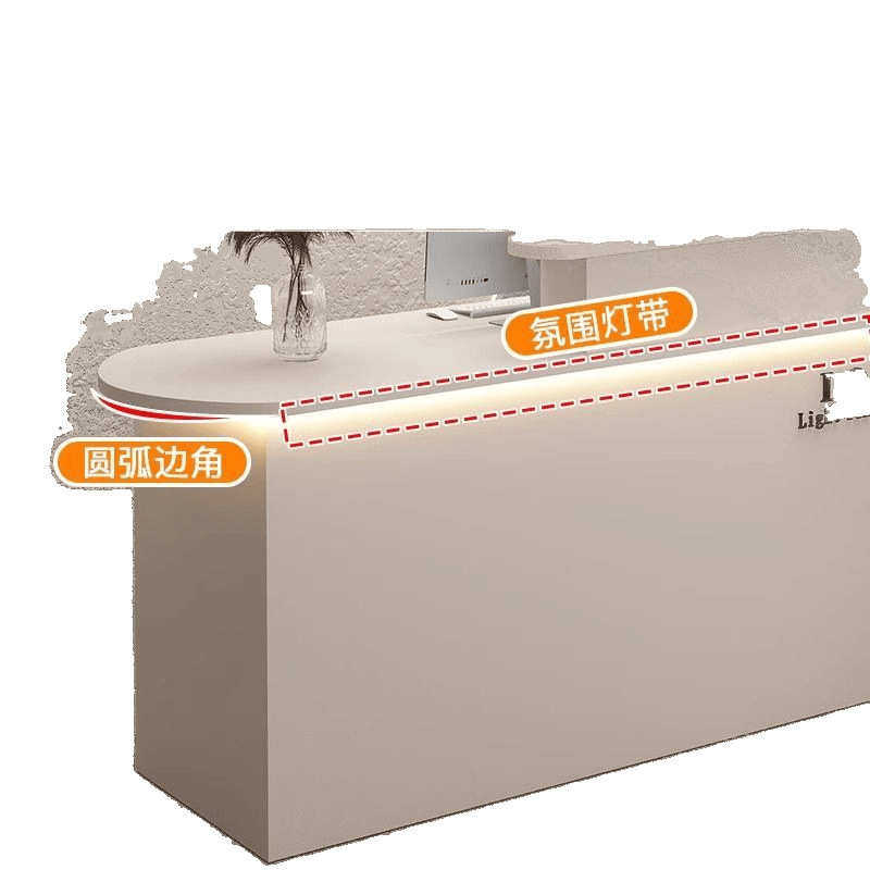 加厚板材吧台收银台前台服装店超市餐饮简易柜台美容理发店公,商业/办公家具,接待台,淘宝优惠券,粉丝福利购,淘宝优惠卷