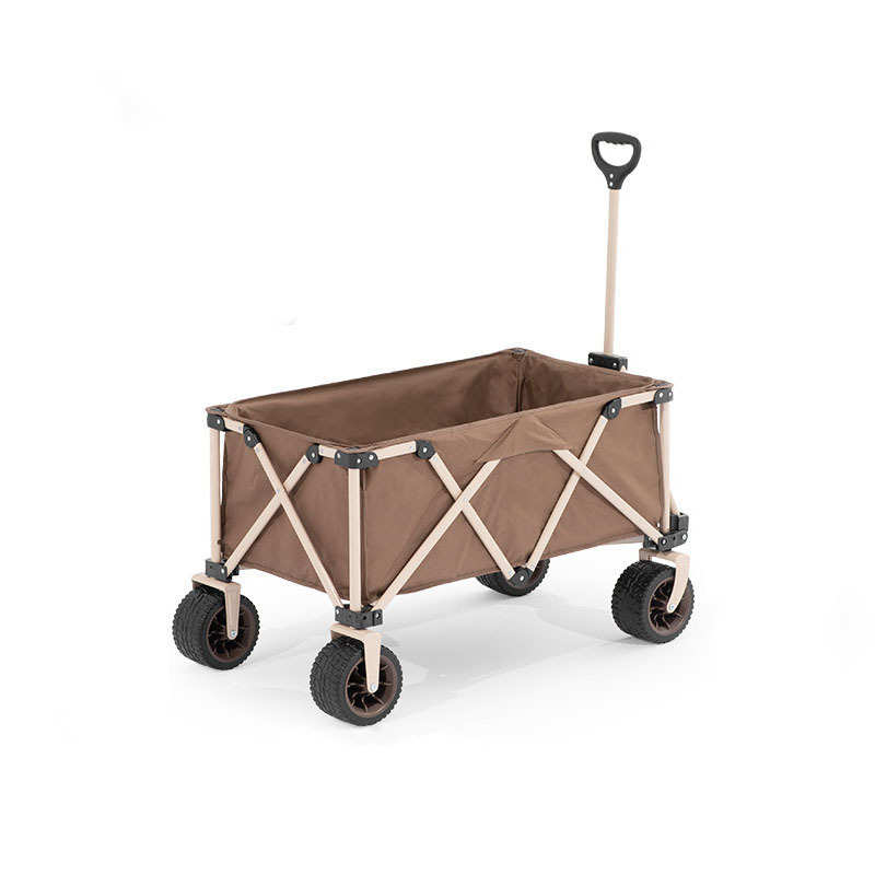 户外可折叠营地车露营小推车野餐车便携式户外野营手拉拖车拉杆车