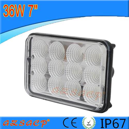 36W 汽车LED工作灯 工程探照 SUV越野射灯 车顶灯 检修灯