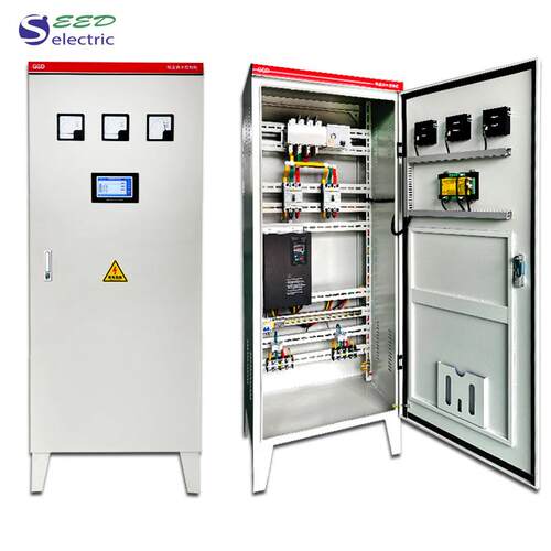恒压供水变频控制柜定压补水泵plc自动化变频柜风机调试变频柜