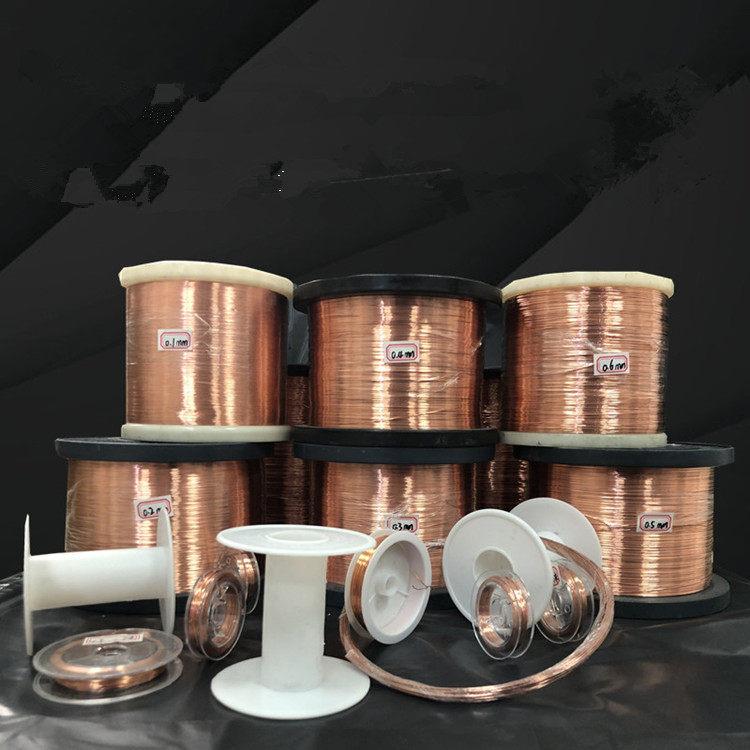 T2紫铜0.1-5mm纯铜铜丝丝 裸丝 导电铜线 从线IDV 厂家现货 量大