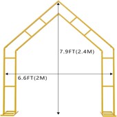 婚庆道具舞背景装 饰婚礼区AA15AA36典派架对气球台拱门支架路引场