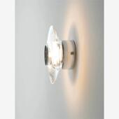 极简主义艺术家意大利极简主义灯圆形卧室水晶床头壁灯现代走廊过