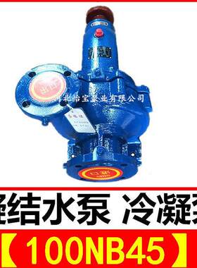 浙江水泵厂冷凝泵100NB45 电厂凝结水泵悬臂吸离心冷凝水泵
