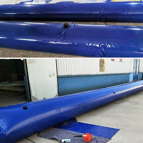 水域防涝应急阻水板抗洪可折叠堵水墙防汛软体注水水坝