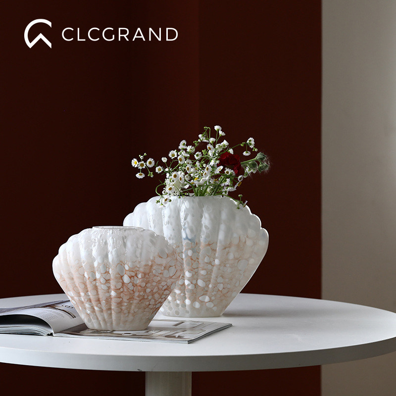 碧轩创意法式中古风贝壳台面花瓶水培干花软装酒店居家做旧异形瓶,家居饰品,装饰摆件,淘宝优惠券,粉丝福利购,淘宝优惠卷