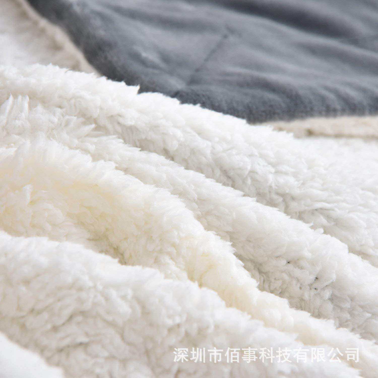 新款电热披毯碳纤维石墨烯电热毯电褥子双人双控制器家用电热毯