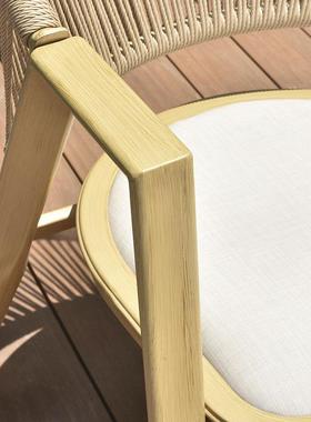 花园网户外庭红院藤三件套组合室外别墅度假椅简区阳台约编EVN藤