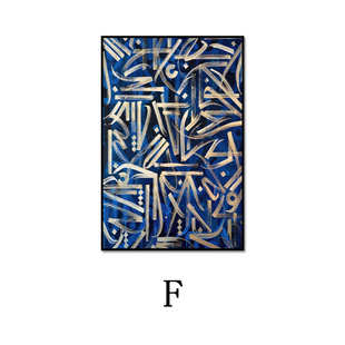 宅寂侘寂中古风客厅挂画民宿酒店过道房间喷绘画软装 饰画 油画布装