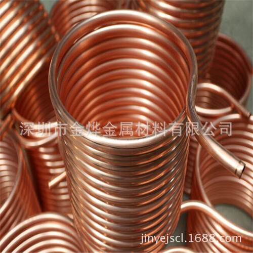 C1100优质紫铜管 紫铜方管 紫铜盘管直销