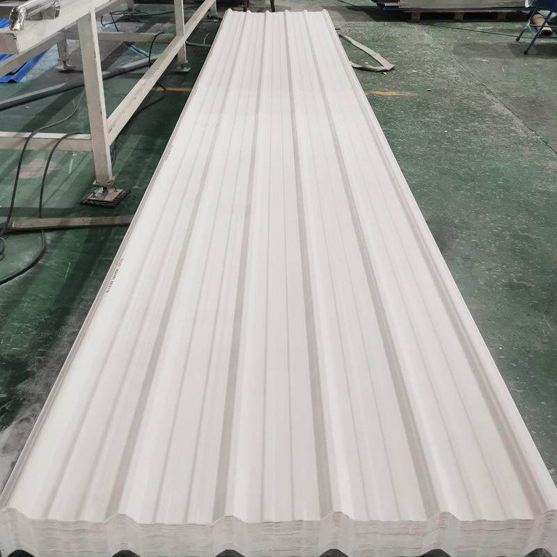 厂家眉山PVC塑料瓦片屋顶建筑用房顶车库雨棚塑钢瓦