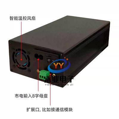 H02第三代电源表头专用CNC铝合金dingzhi钉子外壳可装ACDC前级电