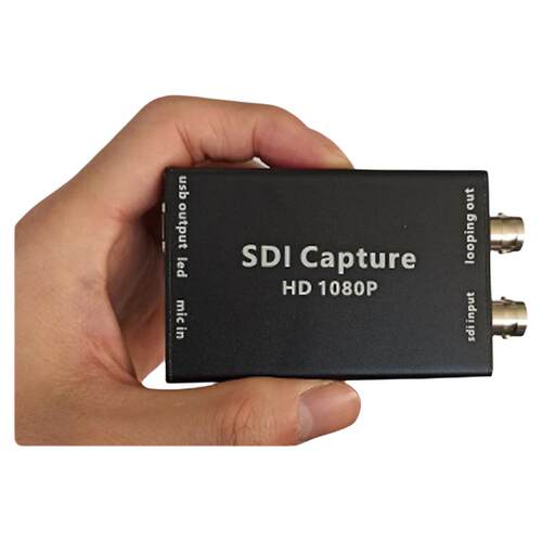 SDI音视频采集卡 SDI转USB3 0转换模块高清1080P手机电脑采集画
