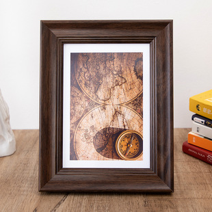 美式 复古678寸10寸16寸证书框挂墙相框定制摆台照片加框相册架