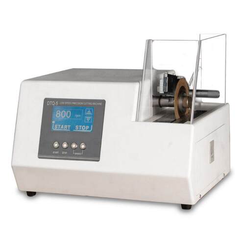 定制DTQ-5型低速精密切割机实验室金属切割机硬度材质切割机