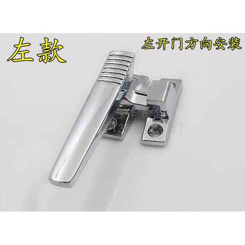 密闭门把手旋转门锁PL022电柜密封门紧迫式把手涂装机械平面把手