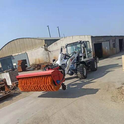装载机30型改装扫雪机拖拉机3米扫雪头道路皮卡铲雪抛雪机