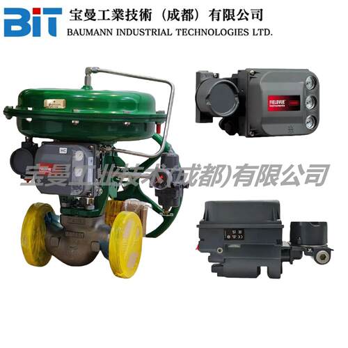 Fisher费希尔DVC6200 HC阀门定位器双作用不带反馈配110MM磁条