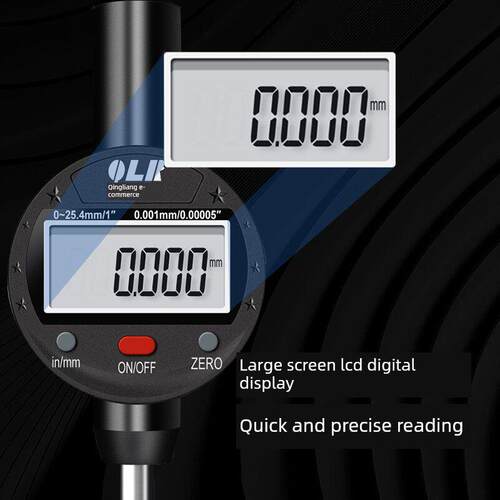 绿色数显高度测量仪高度计百分比电子千分尺高精度指示器高度计