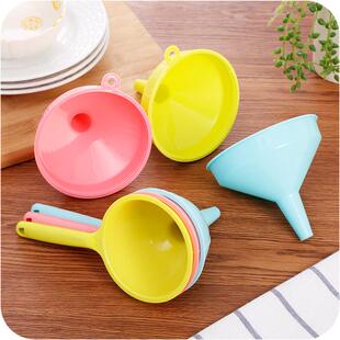 Plastic Funnel Liquor Mouth Kitchen Large Handle Long Home