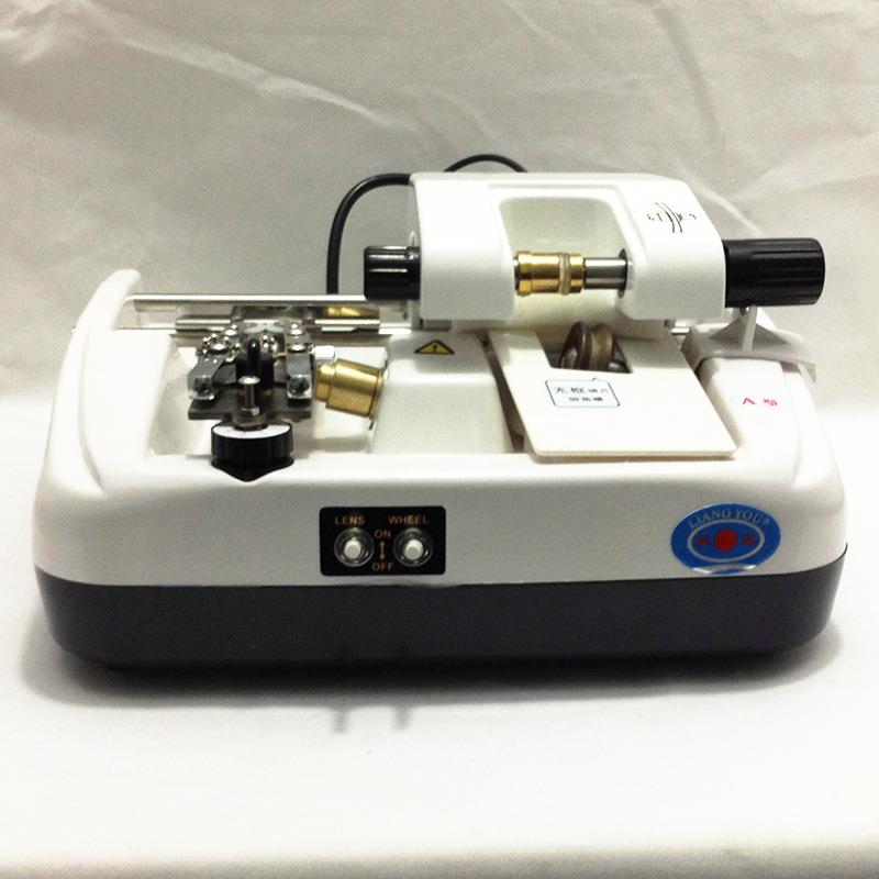 供应眼镜设备仪器 开槽倒角机LY-12A 眼镜加工设备 一机两用