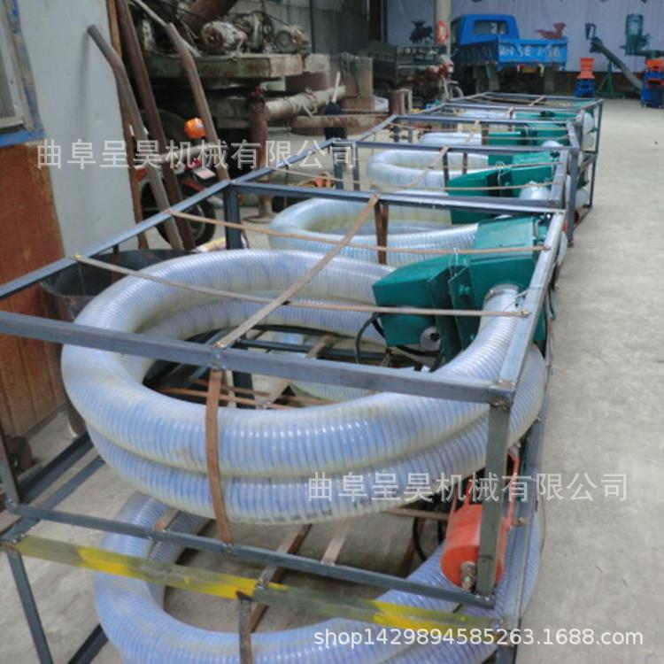 绞龙吸粮机 屋顶晒粮用可弯曲软管提升上料机 轻便省力抽粮机