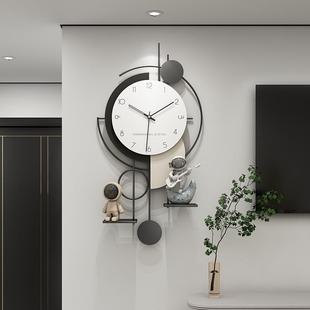 大气2025新款 钟?钟表Fh x挂客厅约简现代家用时尚 创意网红挂