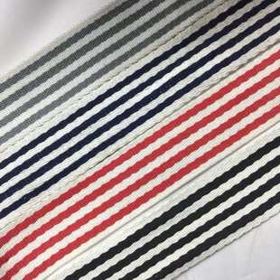 织带3纹8cm批发九条红黑箱包蓝白白蓝红.厂家涤棉棉黑白现货织带