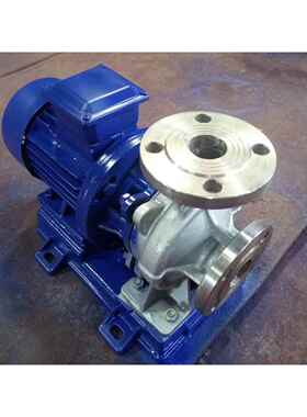 A沂洺供应IHW32-200I卧式不锈钢管道离心泵管道泵离心泵ISWH