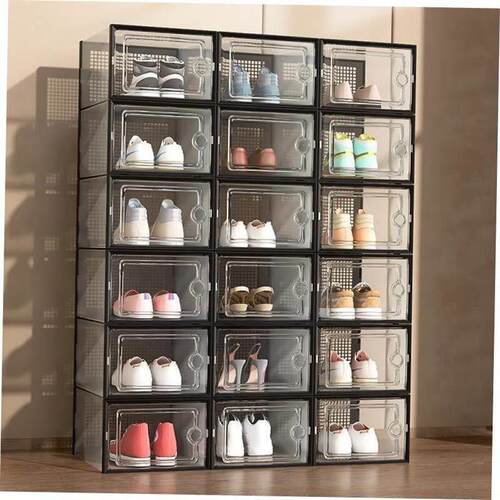 Shoe storage box, basketball shoe cabinet, shoe rack storage