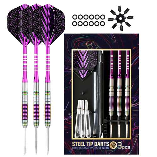 GOODARTStemu贴标23g比赛级钨钢飞镖套装darts含盒