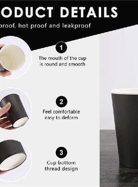 【Rushed】20 Paper Cups (9Oz) - Plain Solid Colours