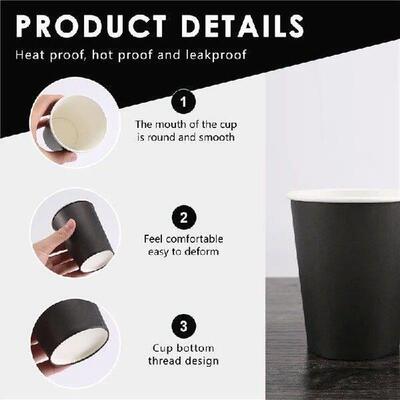 【Rushed】20 Paper Cups (9Oz) - Plain Solid Colours