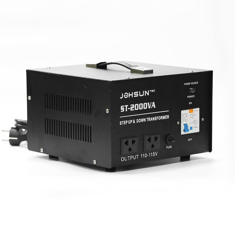 降压变压器ST-2000带漏保 升压降压220V转110v2000W控制器
