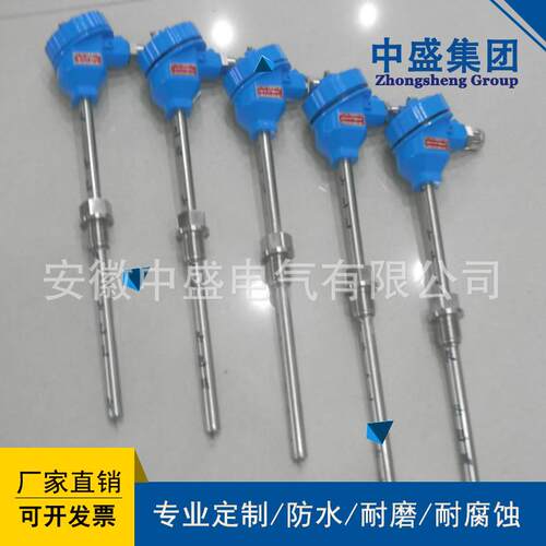 安徽天长市中盛热电偶防爆热电偶WRNB-240 L=750*600 M27*2