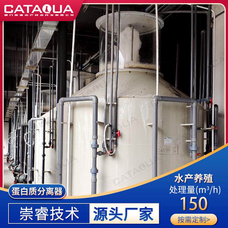 蛋白质分离器工厂化循环水养殖鱼设备大型海洋馆维生系统