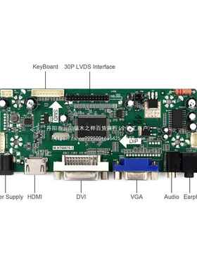 18.5-215英寸液.显示器WTT套件HDI+DVI+VGA晶高清板MFHD默认项